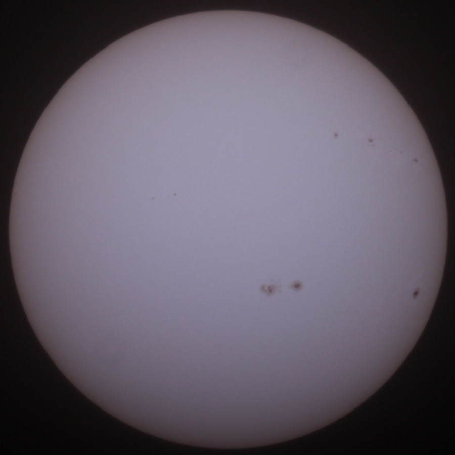 Sonne 28.05.2023 - 8" Newton - Weißlicht - Einzelbild