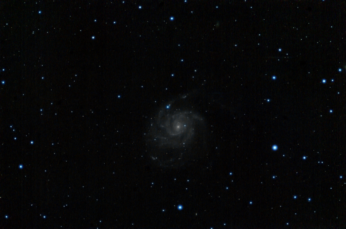 M 101 mit Supernova Mai 2023