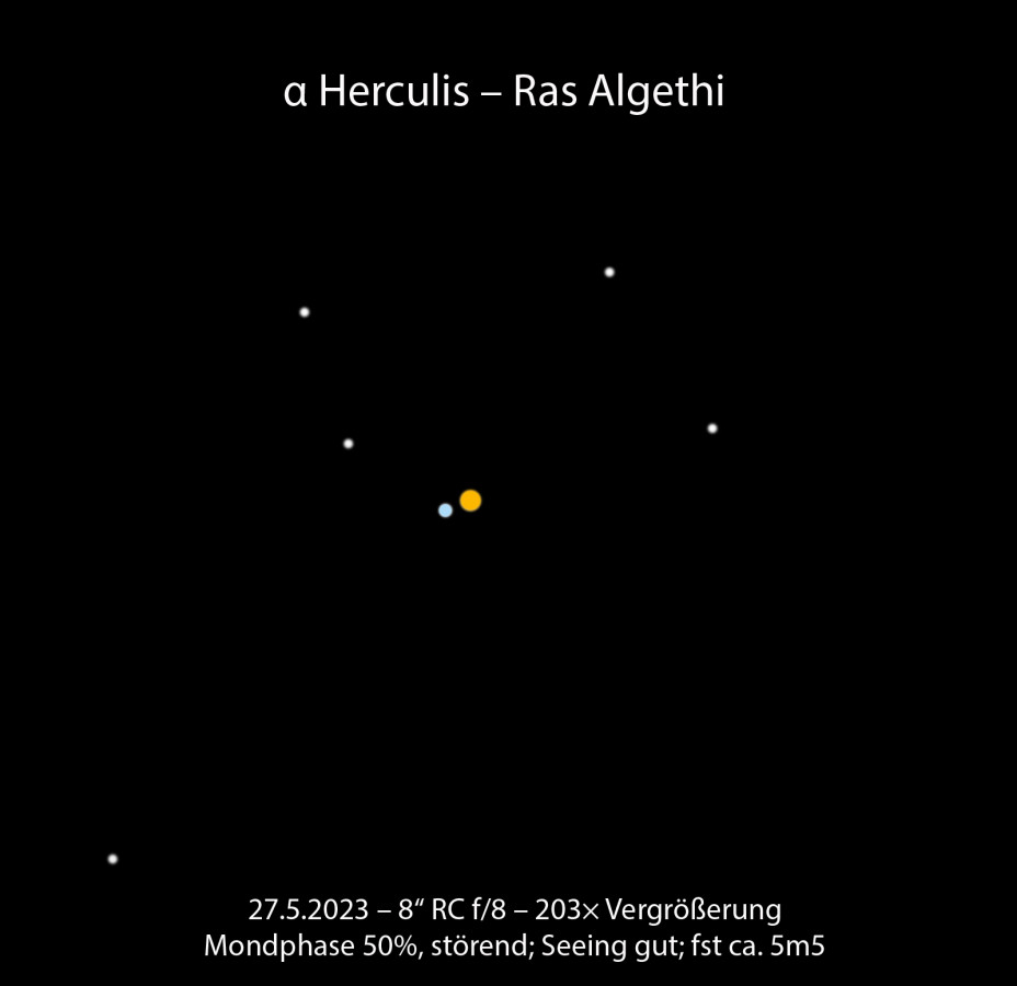 Ras Algethi (Alpha Herculis)