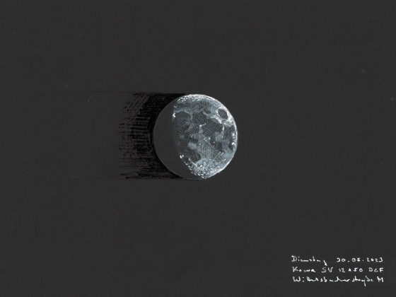 Mond am 30.05.2023