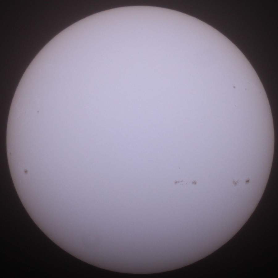 Sonne 31.05.2023 - 8" Newton - Weißlicht - Einzelbild