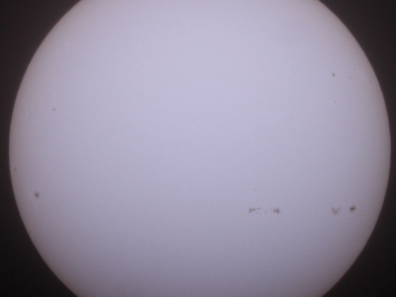 Sonne 31.05.2023 - 8" Newton - Weißlicht - Einzelbild