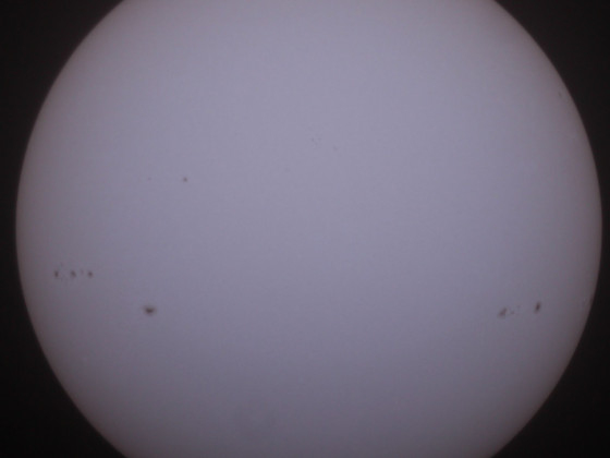 Sonne 02.06.2023 - 8" Newton - Weißlicht - Einzelbild