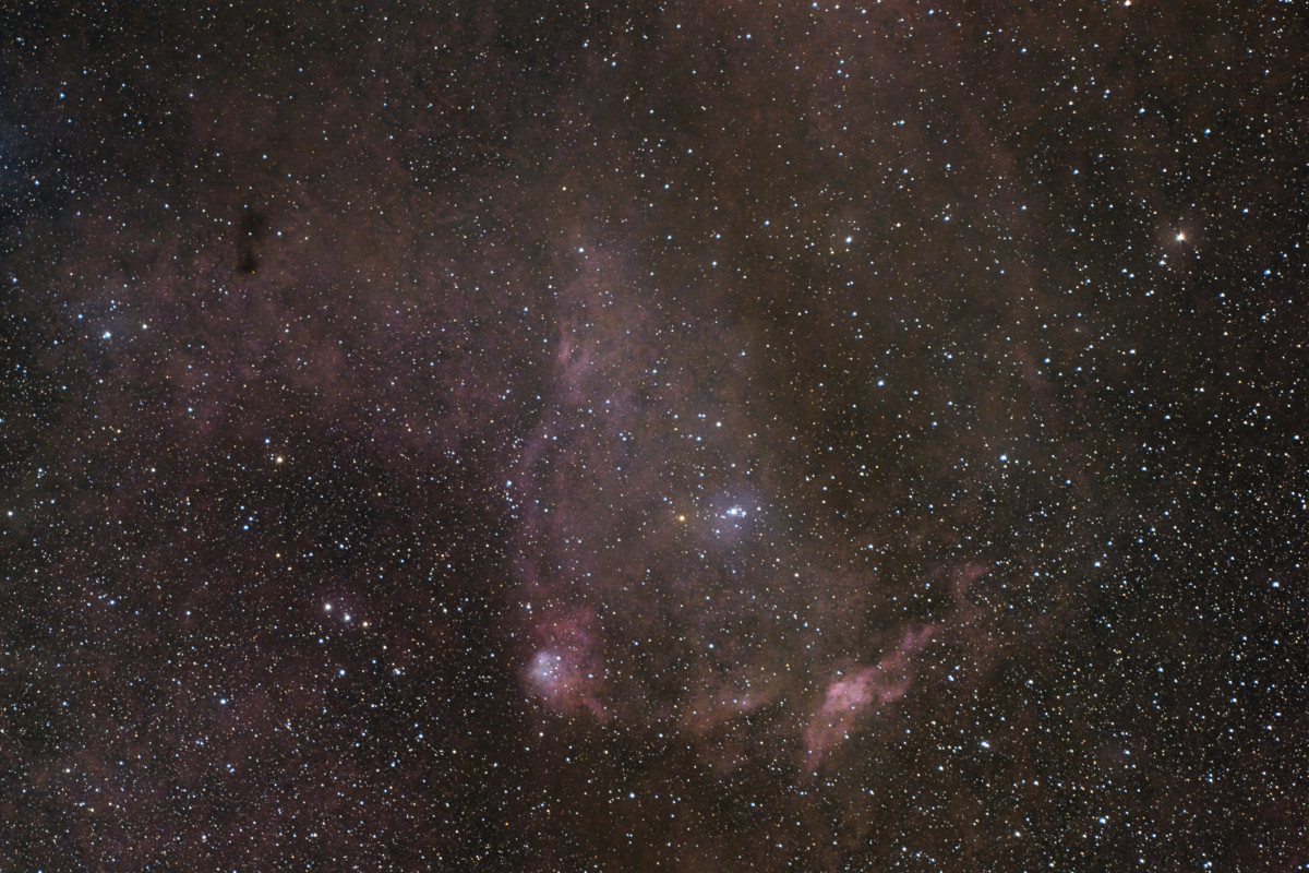 Sh2-129 (Flying Bat Nebula)