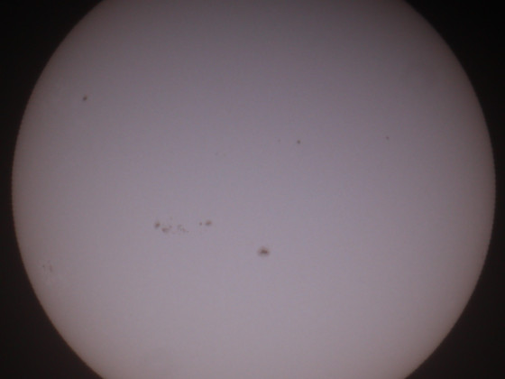 Sonne 05.06.2023 - 8" Newton - Weißlicht - Einzelbild