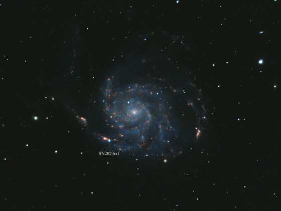 M101 mit sn2023ixf