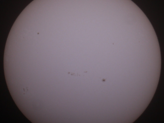 Sonne 06.06.2023 - 8" Newton - Weißlicht - Einzelbild