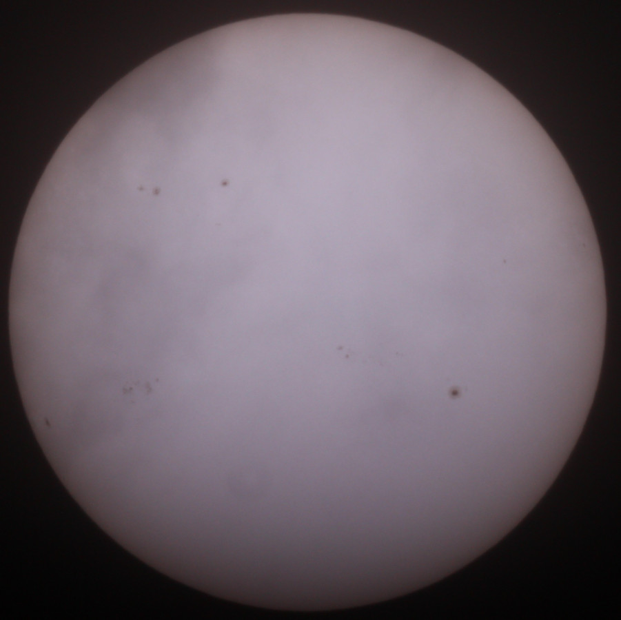 Sonne 07.06.2023 - 8" Newton - Weißlicht - Einzelbild