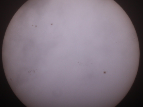 Sonne 07.06.2023 - 8" Newton - Weißlicht - Einzelbild