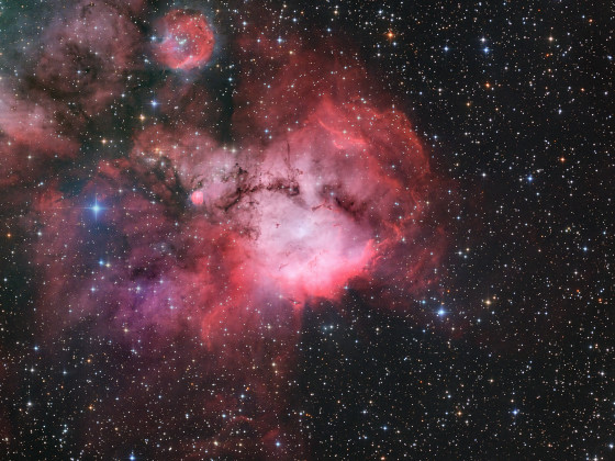 NGC2467 - Skull and Crossbones Nebel