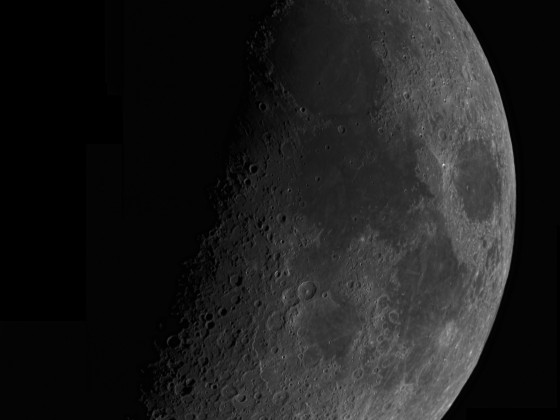 Mond am 27.05.2023 (Mosaik aus 4 Aufnahmen)