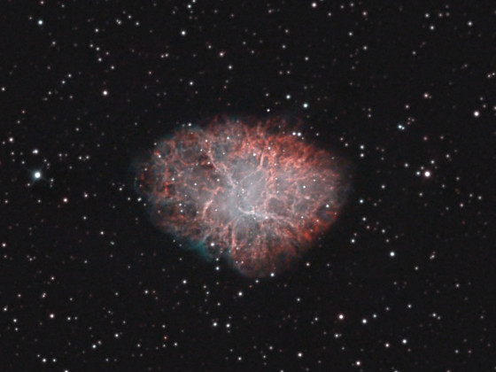 Messier 1 mit Dobson teleskop