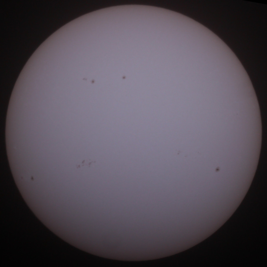 Sonne 08.06.2023 - 8" Newton - Weißlicht - Einzelbild