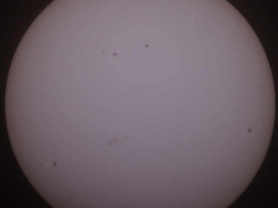 Sonne 09.06.2023 - 8" Newton - Weißlicht - Einzelbild