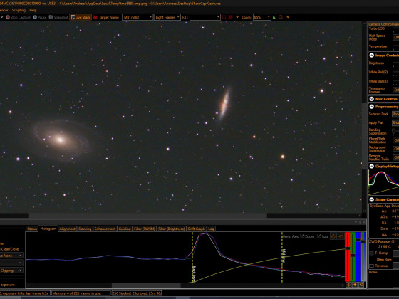 Messier 81 (Bodes Galaxie) & Messier 82 (Zigarrengalaxie)
