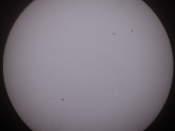 Sonne 11.06.2023 - 8" Newton - Weißlicht - Einzelbild