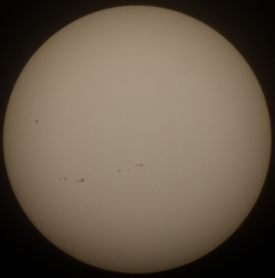 Sonne 17.06.2023 - 8" Newton - Weißlicht - Einzelbild