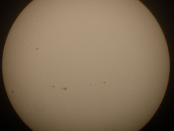 Sonne 18.06.2023 - 8" Newton - Weißlicht - Einzelbild