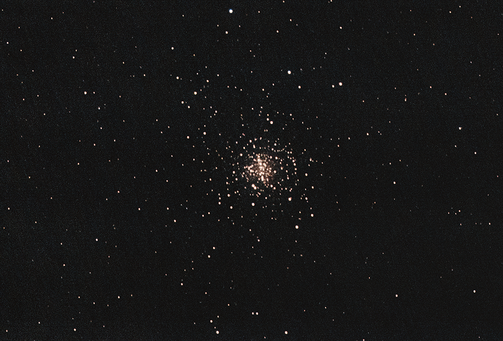 M4 - nur 8° über dem Horizont - mit der Vaonis Stellina