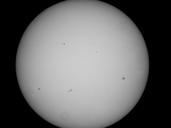 Sonne 22.06.2023 - 8" Newton - Weißlicht