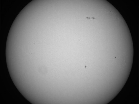 Sonne 26.06.2023 - 8" Newton - Weißlicht