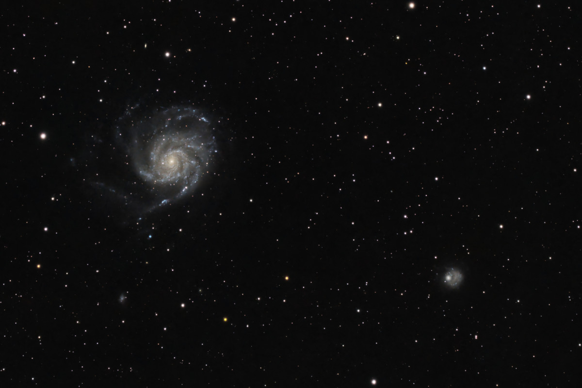 M101 mit SN2023ixf und NGC5474