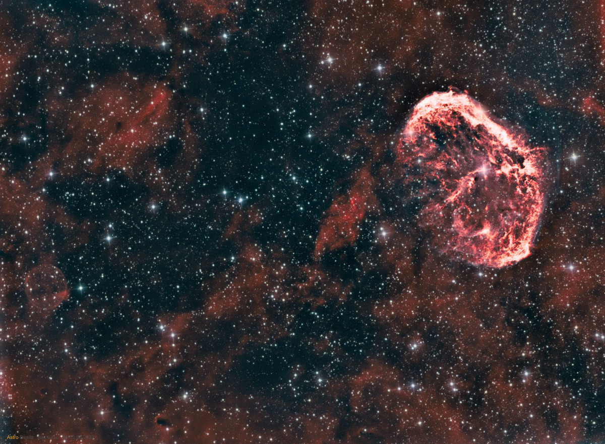 NGC6888 und Seifenblasennebel PN G75.5+1.7