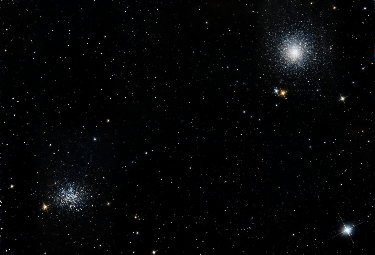 Kugelsternhaufen M53 und NGC 5053