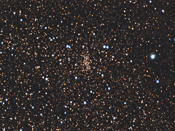 NGC6802 Offener Sternhaufen mit der Vaonis Stellina