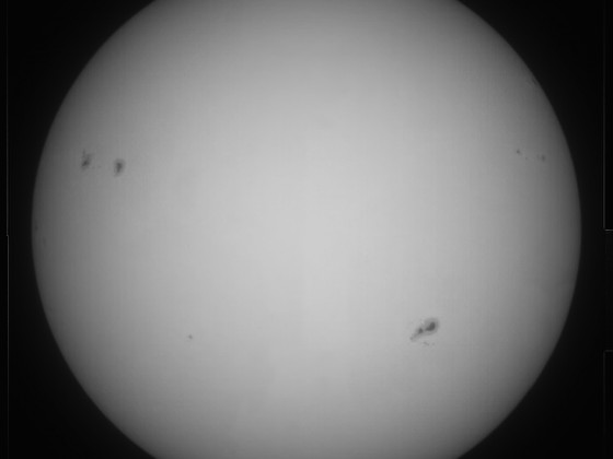 Sonne 14.07.2023 - 8" Newton - Weißlicht