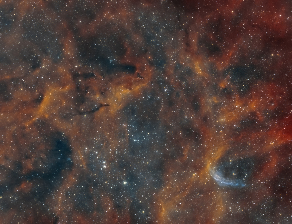 NGC 6871 Region im Schwan