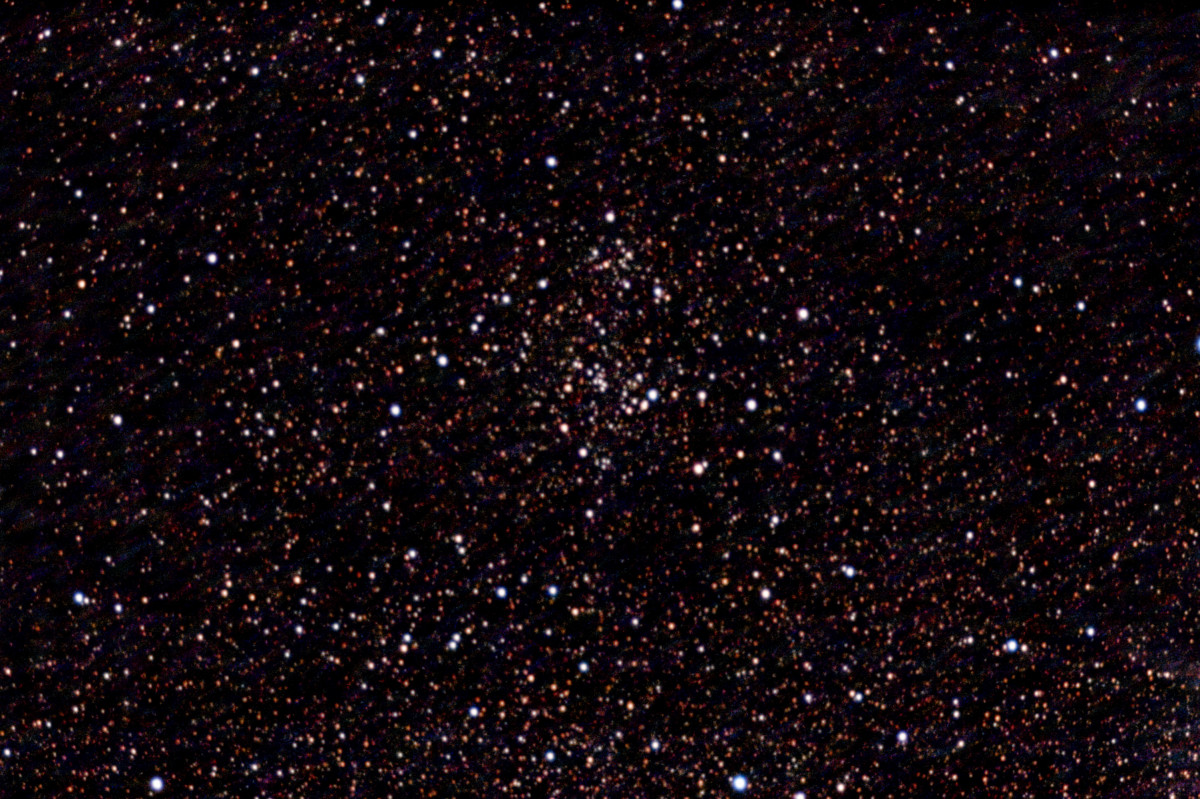 NGC6755 mit Czernik 39 Offene Sternhaufen mit der Vaonis Stellina