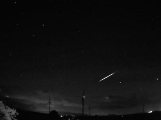 Meteor am 25.07.2023 um 00:24:47 Uhr MESZ