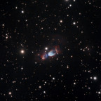 sh2-106 Celestial Snow Angel RGB/Hα-Kombi mit dem C11