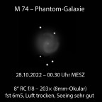 Messier 74 – die Phantomgalaxie