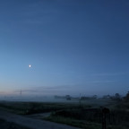 Mars, Mond, Jupiter und Saturn am 22.06.2022