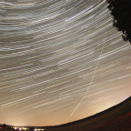 Startrail Blickrichtung Süd. 06.09.2024