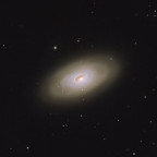 M64, Black Eye Galaxie - die Galaxie mit dem "blauen Auge"