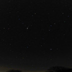 Meteor - aufgenommen von meiner Allsky-Kamera am 27.04.2022