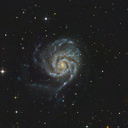 M101 Feuerrad Galaxie
