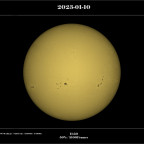 Sonne in WL, 2023-01-10