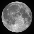 Mond 25.03.2024 - 8" Newton - EOS 700D - Stack - Vollmond