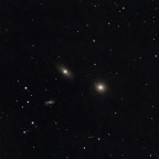 Galaxiengruppe M105, NGC3371/3384 und NGC3389 mit der Vaonis Stellina