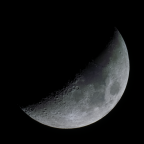 Mond am 05.03.2025