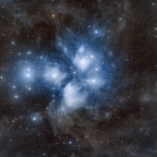 M45 - mal etwas "staubiger" (LRGB-Aufnahme)