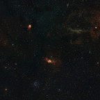 NGC 7635 und Umgebung