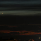 Der Mond am 17. Mai 2026, 135mm Teleobjektiv