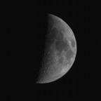 Mond (45%, zunehmend) am 25.06.2023 mit der Vaonis Stellina