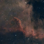 "The Great Wall" im Nordamerikanebel NGC7000 mit dem Seestar S50