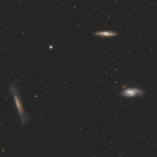 Leo-Triplett M65, M66 und NGC3628